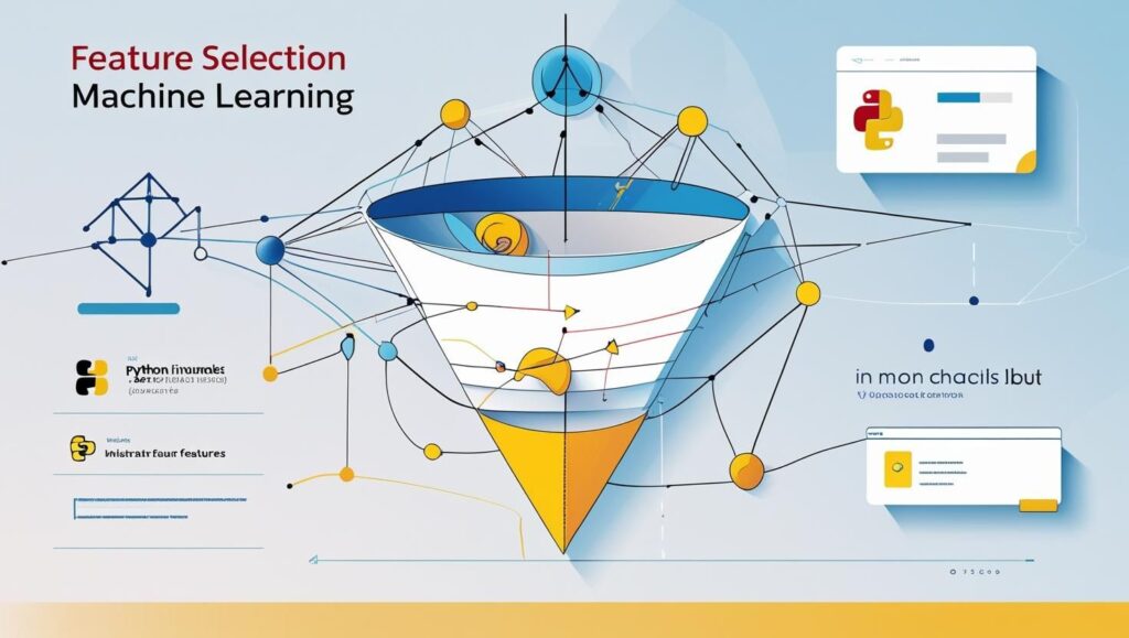 Illustration showing feature selection in machine learning using Scikit-Learn and Python