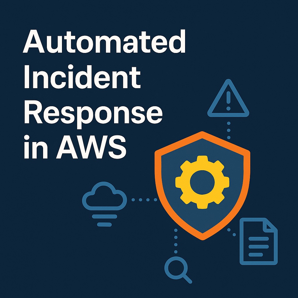 Automated incident response in AWS best practices with GuardDuty automated response