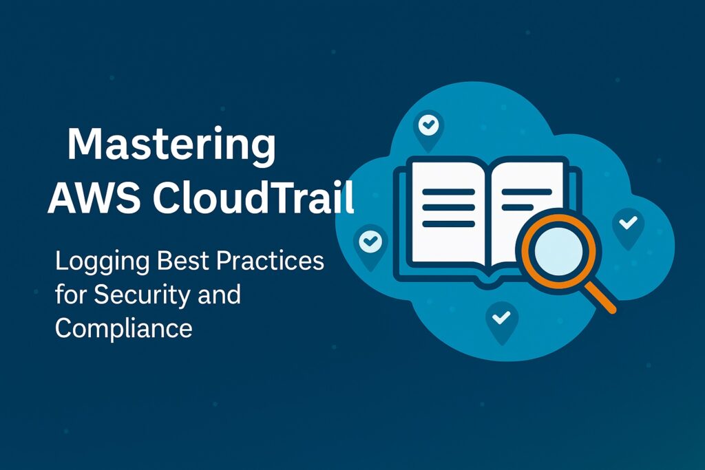 AWS CloudTrail best practices for logging, security, and compliance